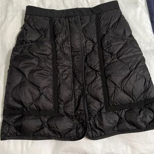 Moncler quilted mini skirt